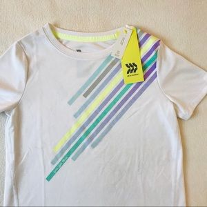 Girls Moisture Wicking Athletic Tee